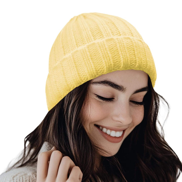 Warm Winter Knit Beanie & Hat Skull Cap Beanies