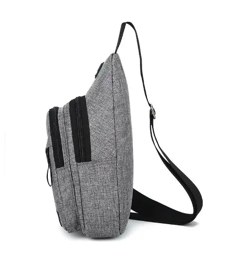 Men Women Sling Bag Chest Fanny Packs