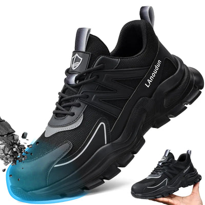 Steel Toe Shoes for Men And Women featuring durable design and slip-resistant sole for safety in tough work environments.