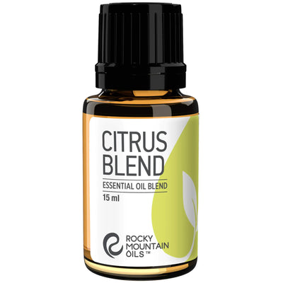 Mountain Citrus Essential Oils in a 15 ml bottle, promoting a refreshing and uplifting aroma.