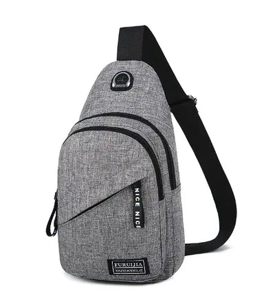 Men Women Sling Bag Chest Fanny Packs